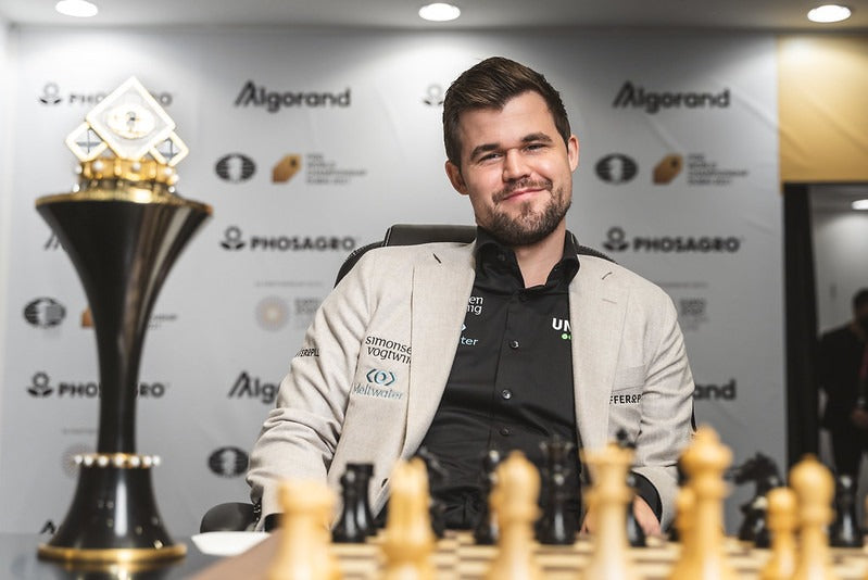 Magnus Carlsen Smiling