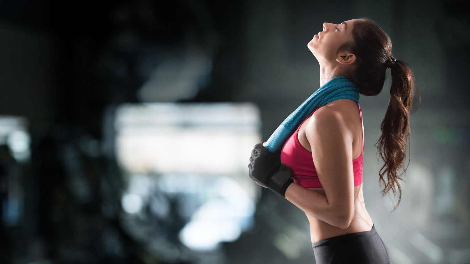 Woman after Gym Workout